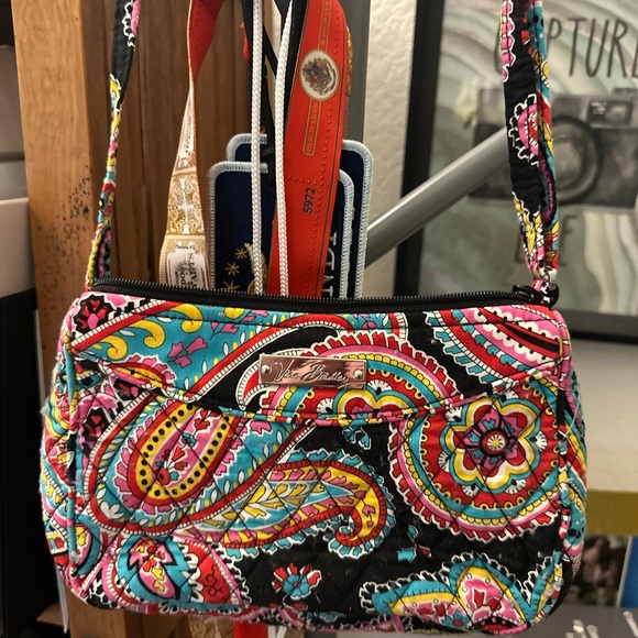 Vera Bradley Colorful Paisley Shoulder Bag - Picture 1 of 3